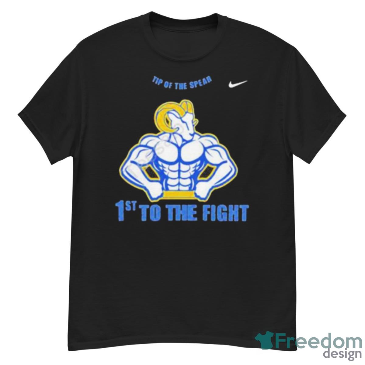 Los Angeles Rams Tip Of The Spear 1St To The Fight Shirt - G500 Men’s Classic T-Shirt