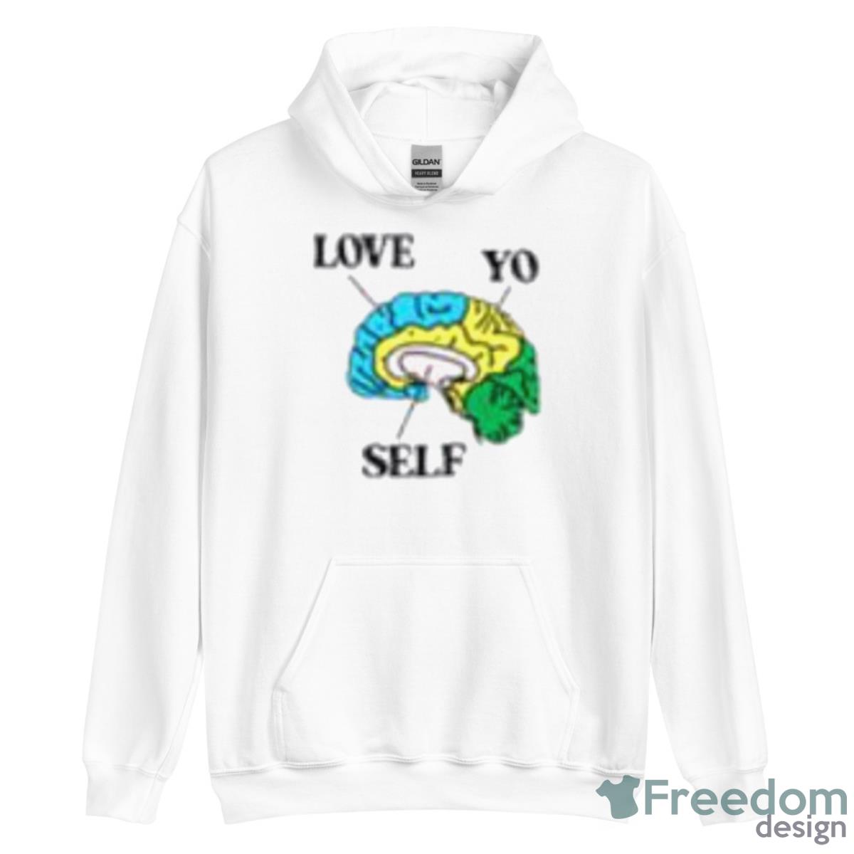 Love Yo Self In Pocket Shirt - Unisex Heavy Blend Hooded Sweatshirt Love Yo Self In Pocket Shirt - Unisex Heavy Blend Hooded Sweatshirt