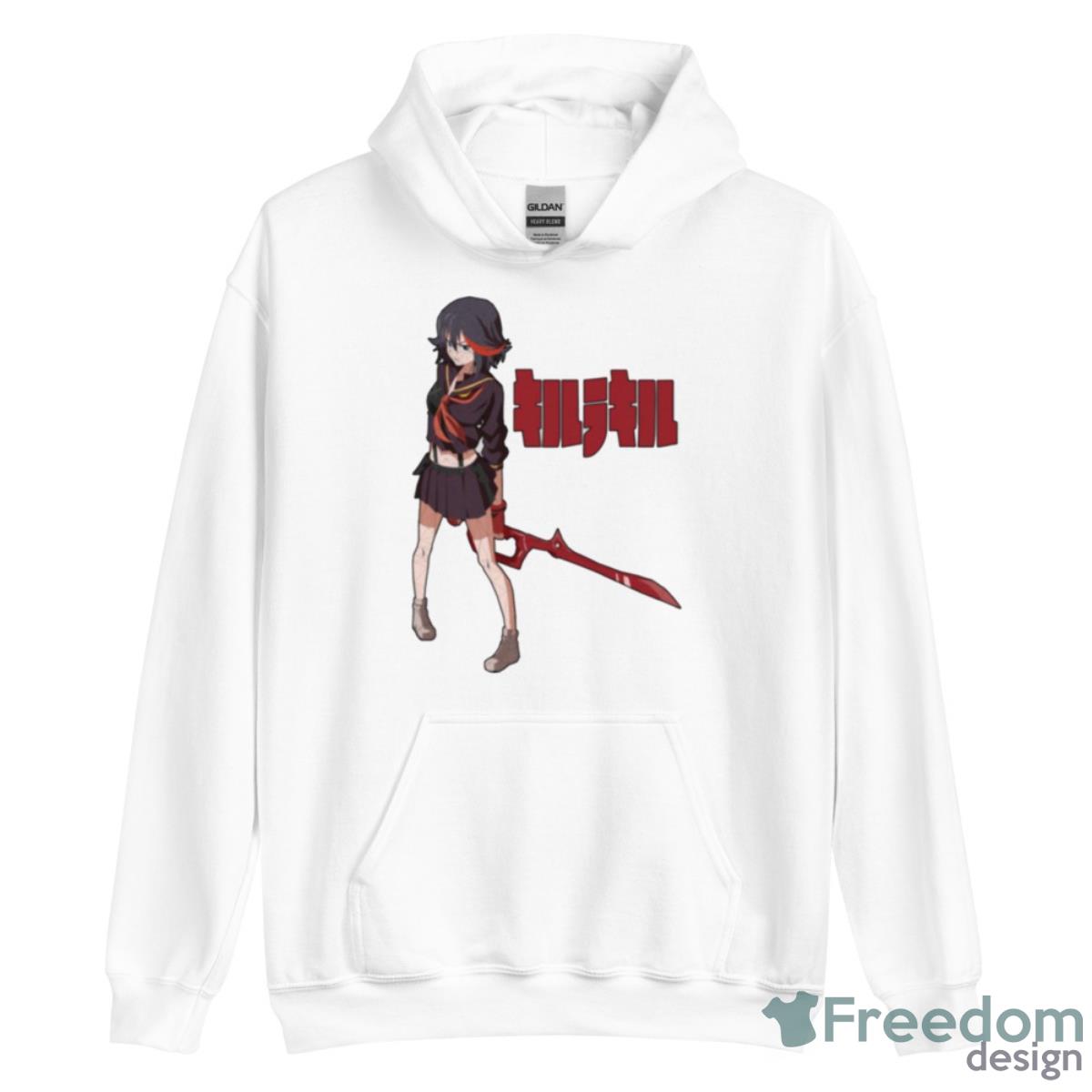 Low Poly Kill La Kill Ryuko Matoi Japanese Shirt - Unisex Heavy Blend Hooded Sweatshirt Low Poly Kill La Kill Ryuko Matoi Japanese Shirt - Unisex Heavy Blend Hooded Sweatshirt