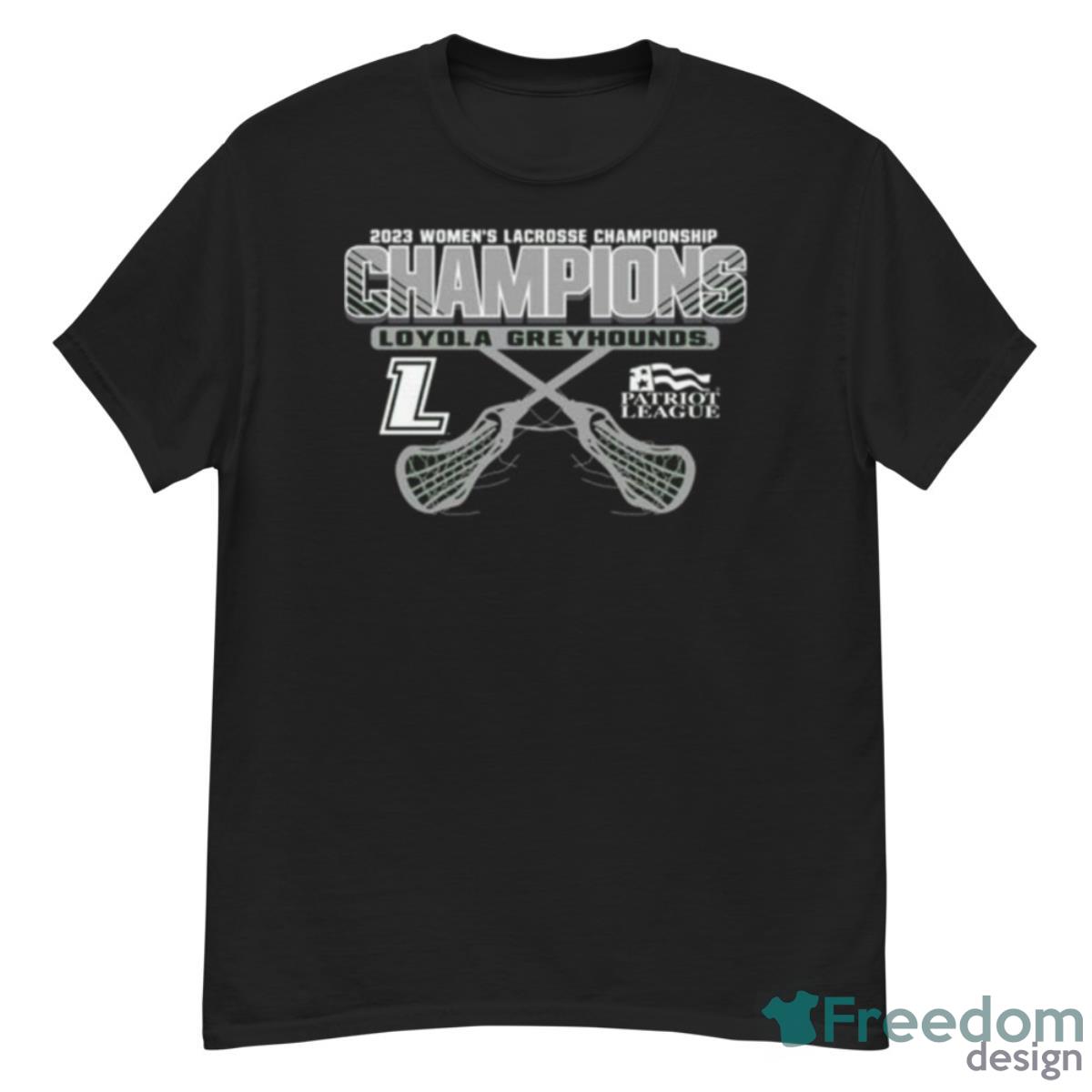 Loyola Greyhounds 2023 Patriot League WoLacrosse Tournament Champions T Shirt - G500 Men’s Classic T-Shirt