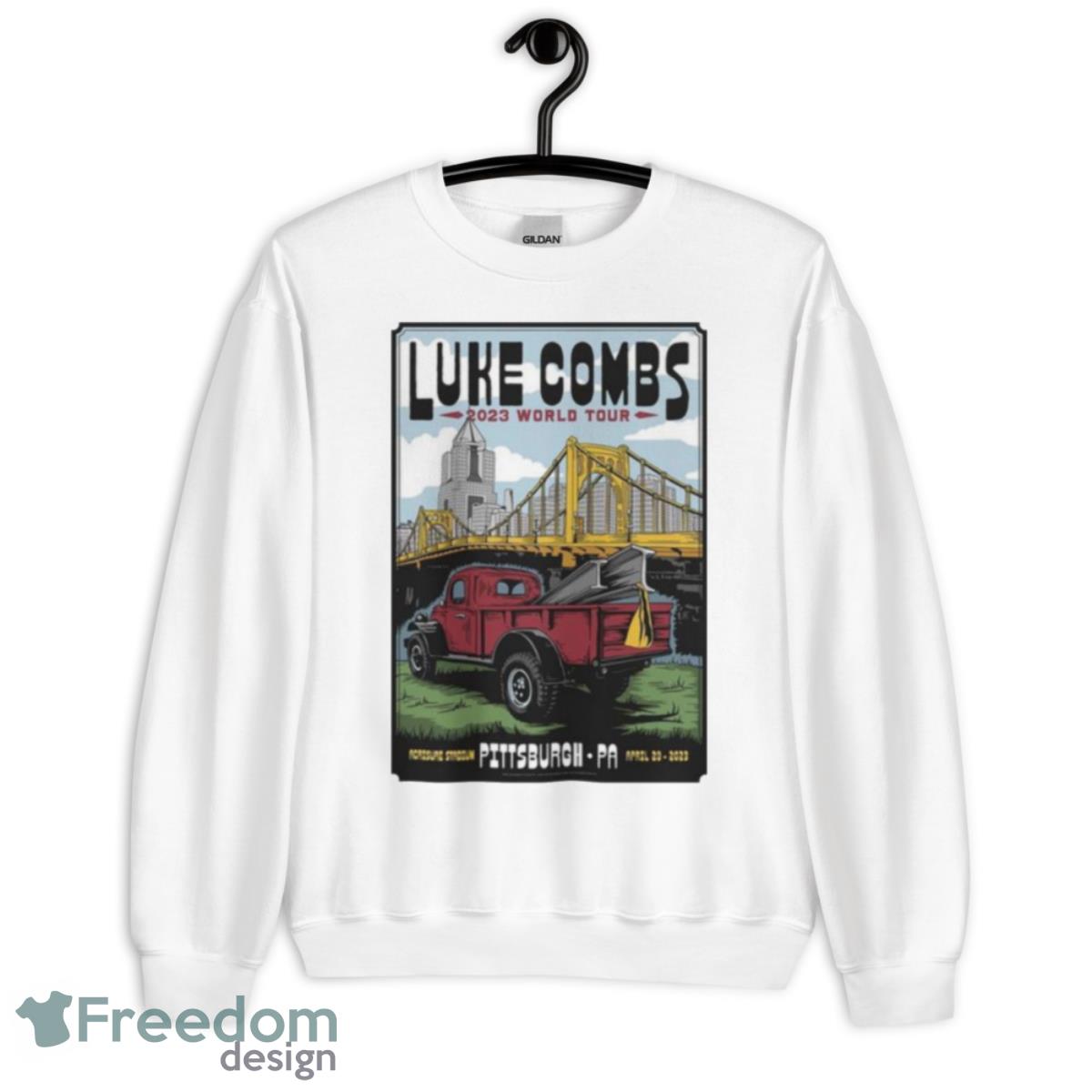 Luke Combs Acrisure Stadium Pittsburgh, PA April 29 2023 Shirt - Unisex Crewneck Sweatshirt Luke Combs Acrisure Stadium Pittsburgh, PA April 29 2023 Shirt - Unisex Crewneck Sweatshirt
