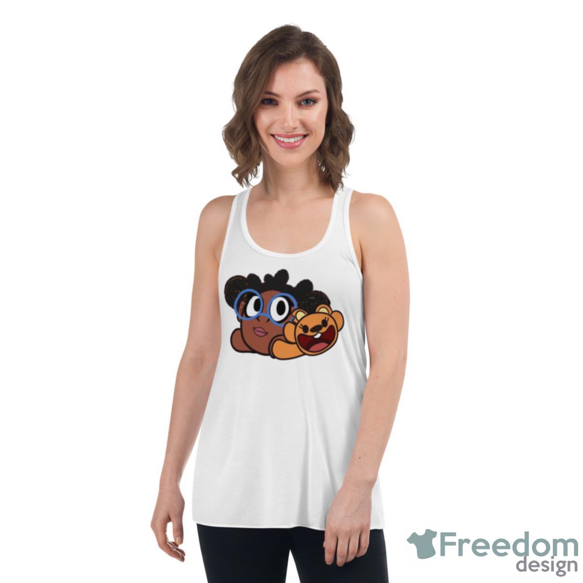 Lunaella And Kiff Shirt - Womens Flowy Racerback Tank Lunaella And Kiff Shirt - Womens Flowy Racerback Tank