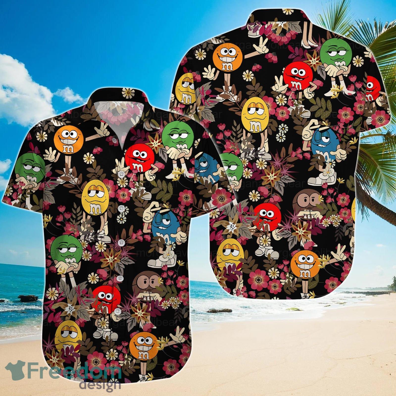 M And M Hawaiian Shirt And Short For Men And Women Product Photo 2