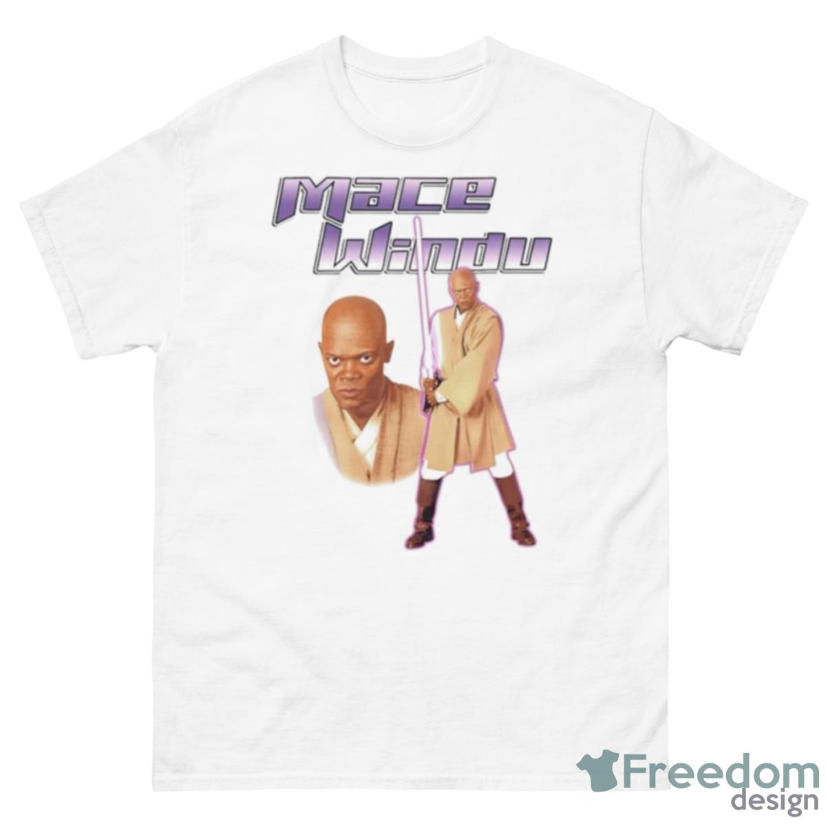Mace Windu Star War Shirt - 500 Men’s Classic Tee Gildan