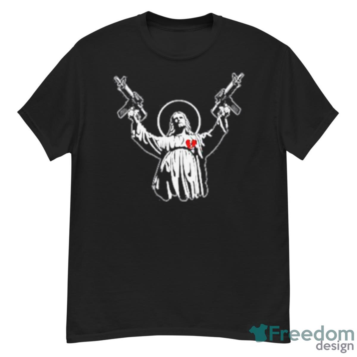 Machine Gun Christ Shirt - G500 Men’s Classic T-Shirt