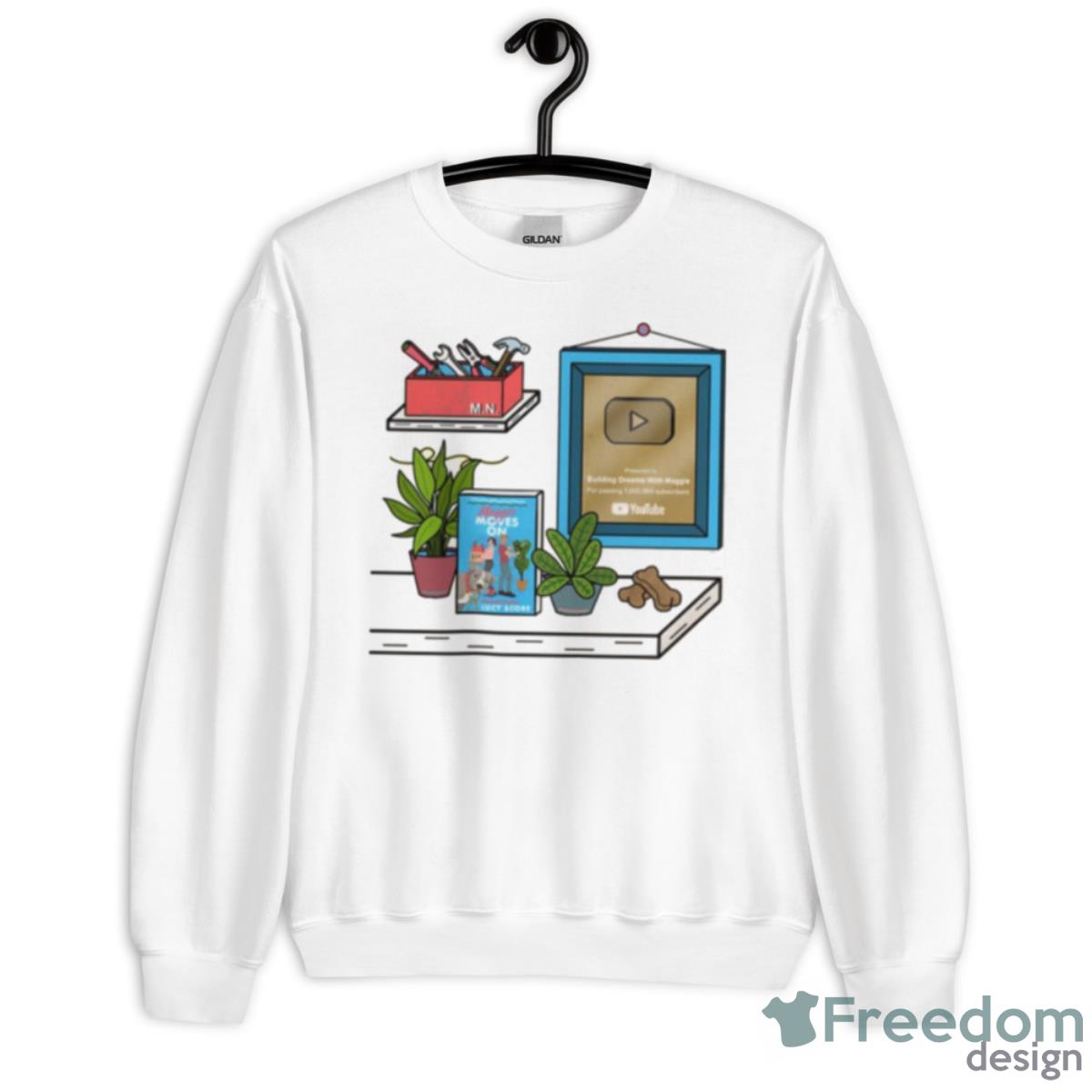 Maggie Moves On Lucy Score Shirt - Unisex Heavy Blend Crewneck Sweatshirt