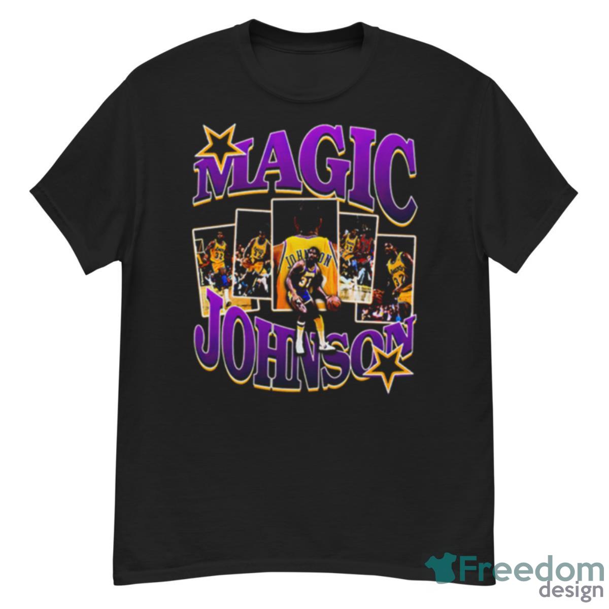 Magic Johnson Back To Back World Champion Shirt - G500 Men’s Classic T-Shirt