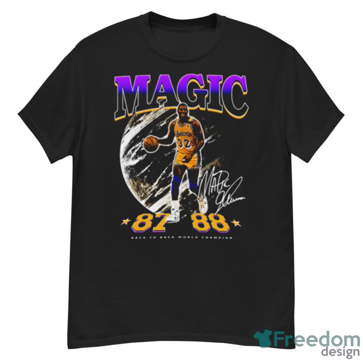 Magic Johnson Back To Back World Champion Shirts - G500 Men’s Classic T-Shirt