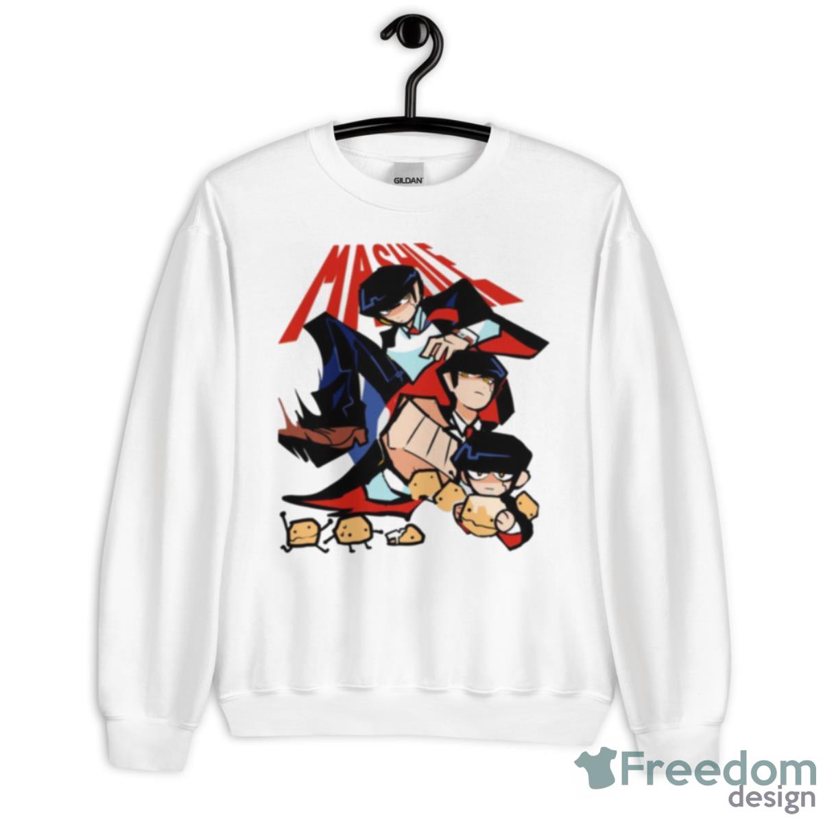 Male Character Of Anime Mashle Magic And Muscles Manga Mash Burnedead Shirt - Unisex Heavy Blend Crewneck Sweatshirt