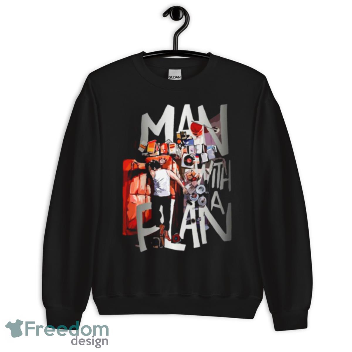 Man With A Plan Shirt image Man With A Plan Shirt - Unisex Crewneck Sweatshirt