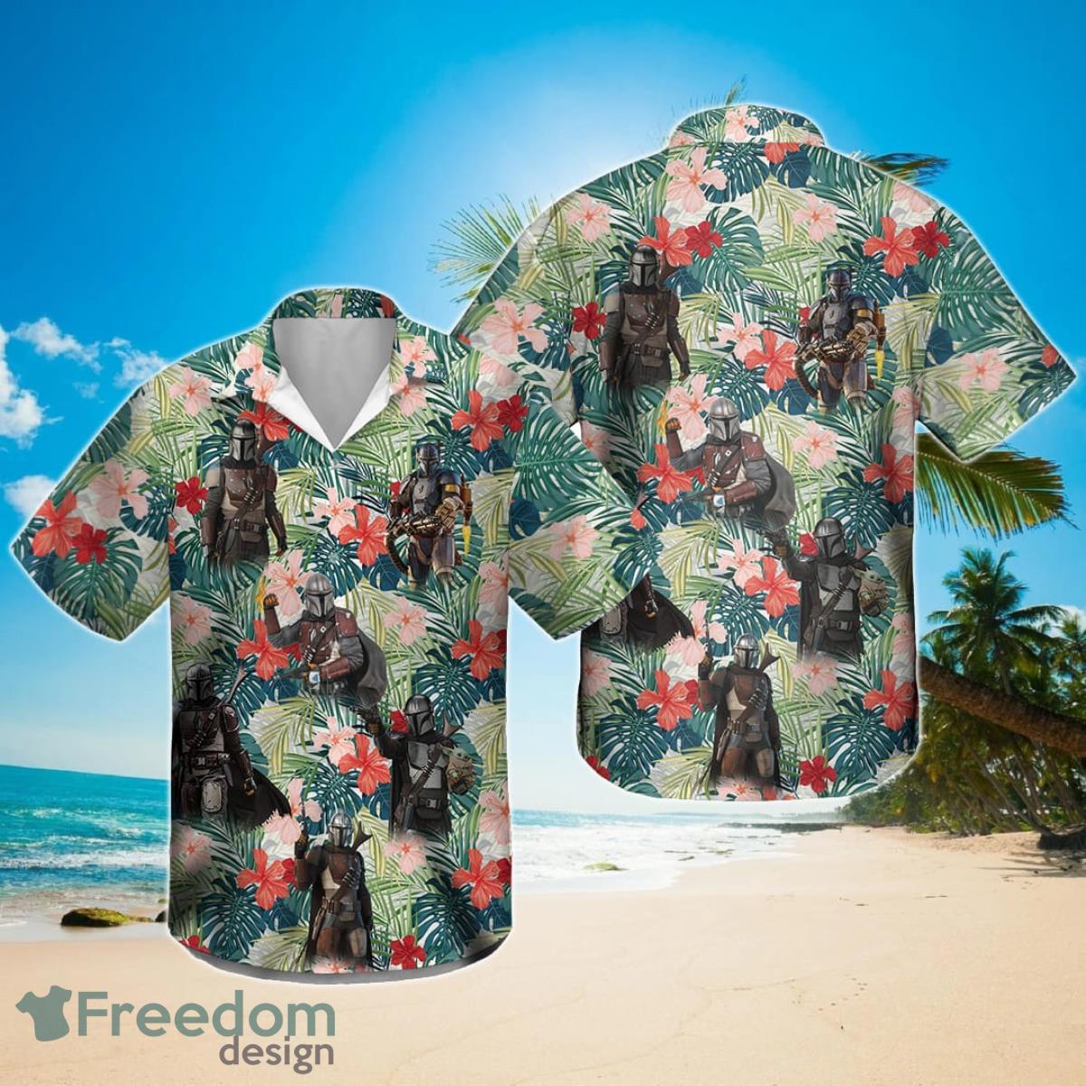 Mandalorian Grogu Summer Hawaiian Shirt Product Photo 1