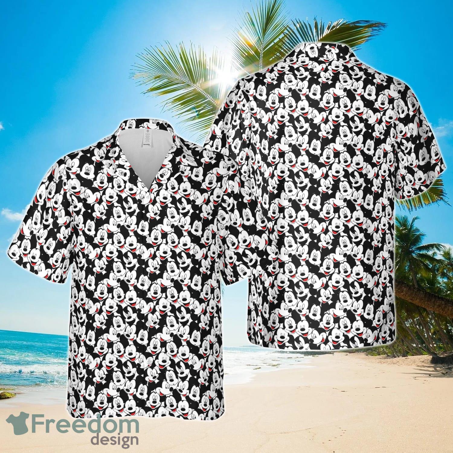 Many Faces Of Mickey Mouse - Disney Inspired Hawaiians Shirt Product Photo 1