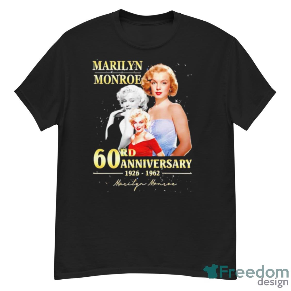 Marilyn Monroe 60rd Anniversary 1926 1962 Signature Shirt - G500 Men’s Classic T-Shirt