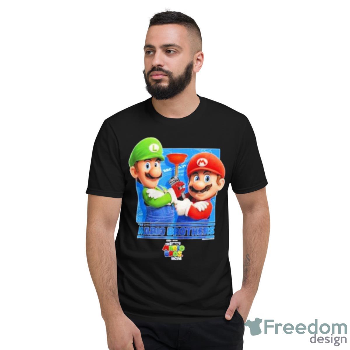 Mario Brothers 2023 The Super Mario Bros Movie Shirt - Short Sleeve T-Shirt