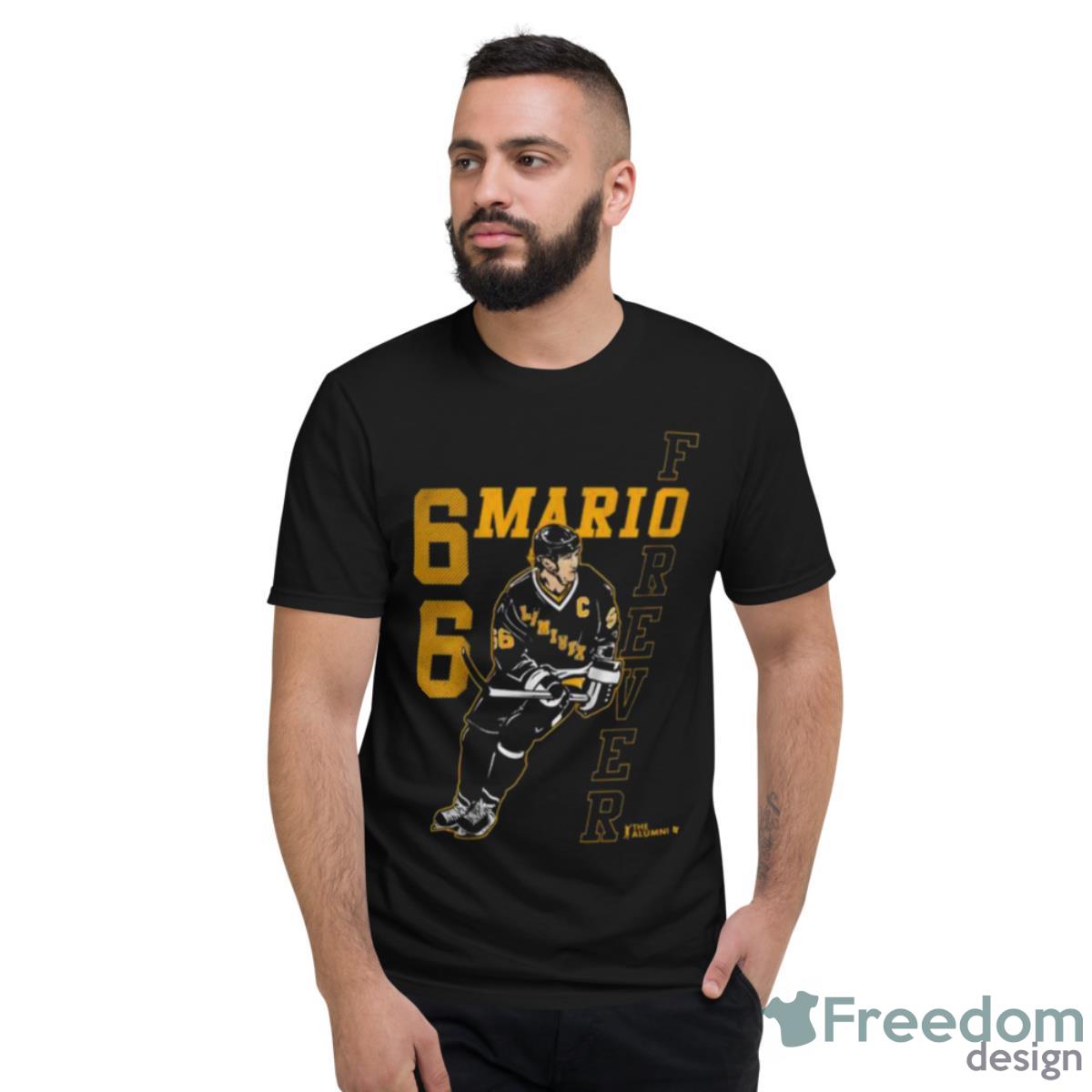 Mario Lemieux Pittsburgh Pirates Mario 66 Shirt - Short Sleeve T-Shirt