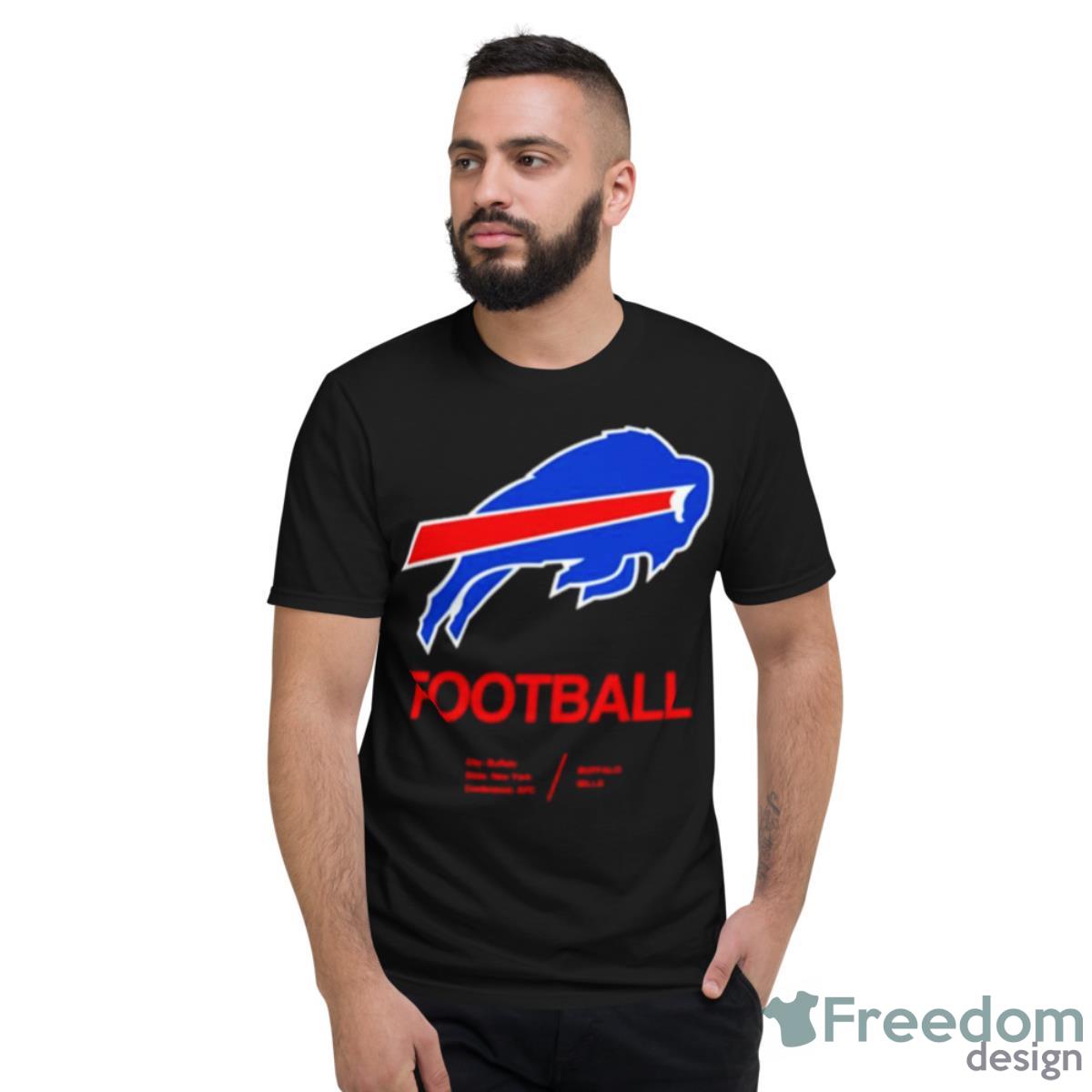 Marissa Figueroa Wears Buffalo Bills Football Shirt - Short Sleeve T-Shirt