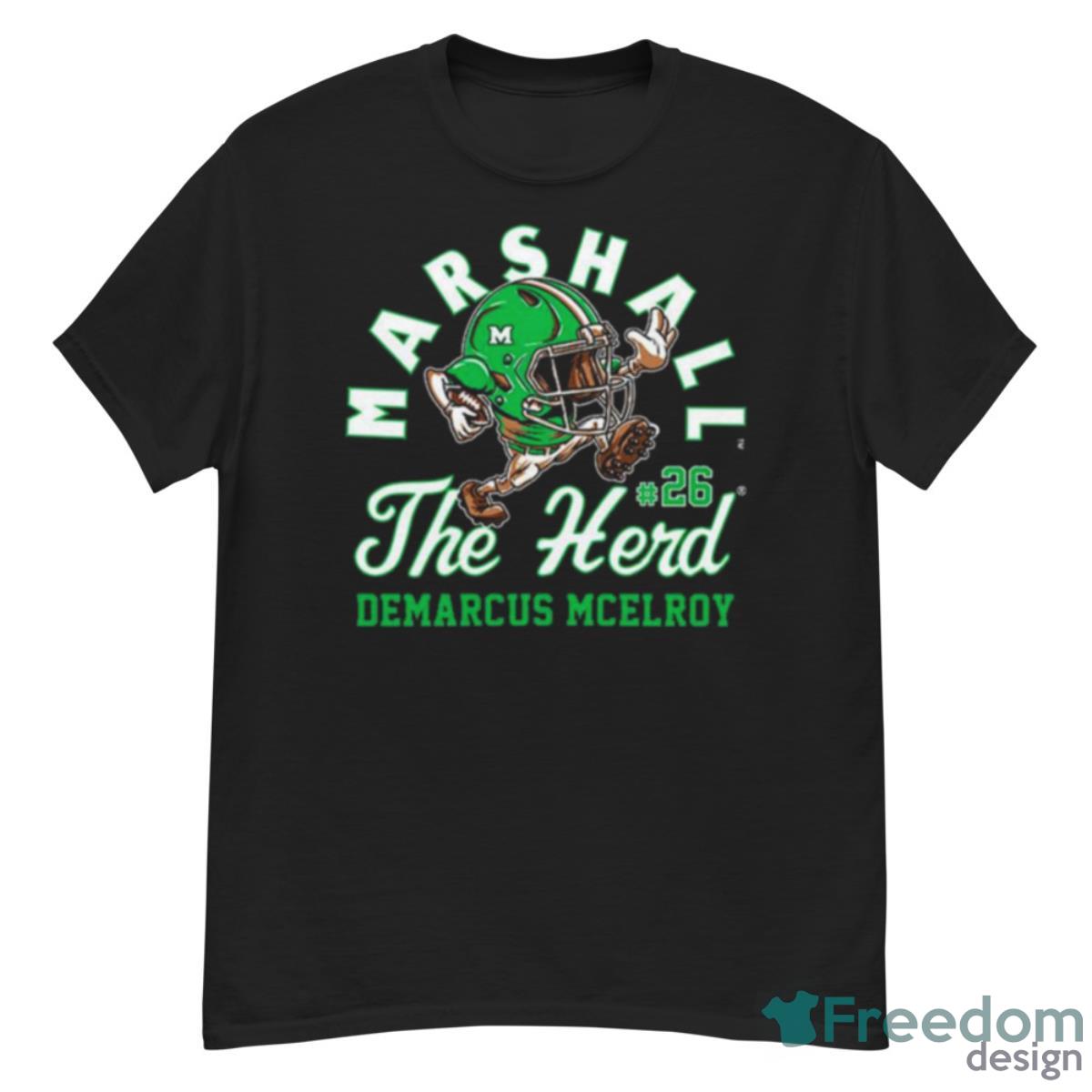 Marshall Thundering Herd Ncaa Football Demarcus Mcelroy T Shirt - G500 Men’s Classic T-Shirt