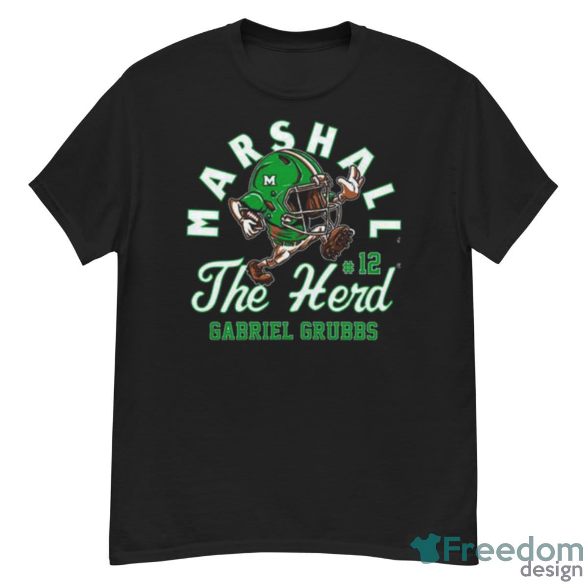 Marshall Thundering Herd Ncaa Football Gabriel Grubbs T Shirt - G500 Men’s Classic T-Shirt