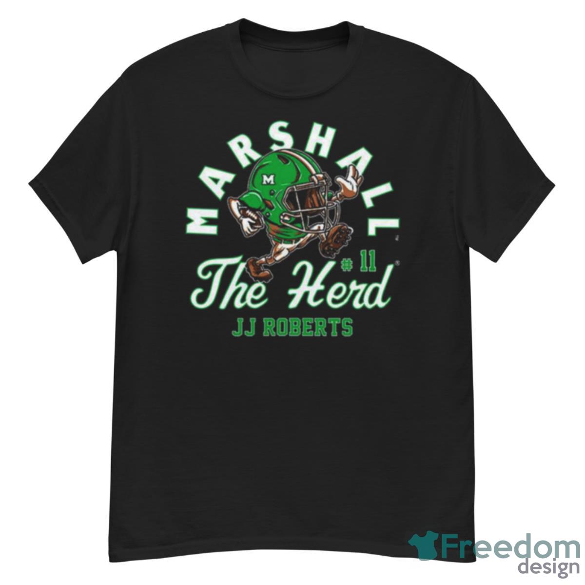 Marshall Thundering Herd Ncaa Football Jj Roberts T Shirt - G500 Men’s Classic T-Shirt