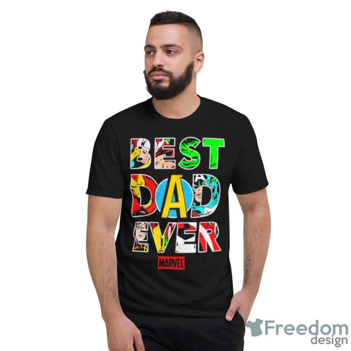 Marvel Best Dad Ever Shirt - Short Sleeve T-Shirt