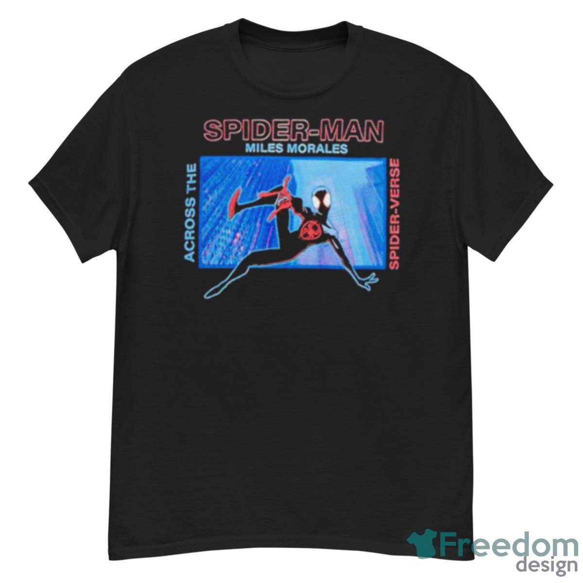 Marvel Spider Man Across The Spider Verse Miles Morales Panel Shirt - G500 Men’s Classic T-Shirt