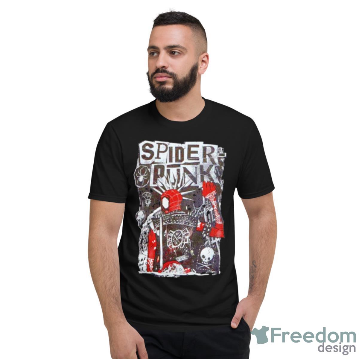 Marvel Spider Man Across The Spider Verse Spider Punk Shirt - Short Sleeve T-Shirt