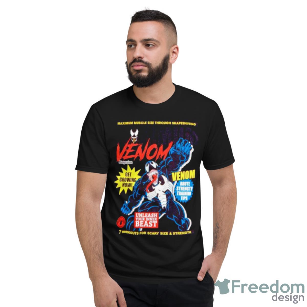 Marvel Venom Fitness Magazine Shirt - Short Sleeve T-Shirt