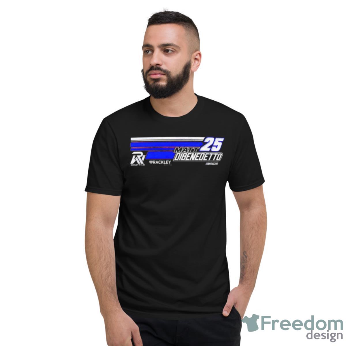 Matt DiBenedetto Checkered Flag Shirt - Short Sleeve T-Shirt