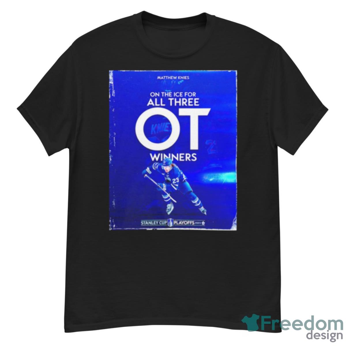 Matthew Knies On The Ice For All Three Ot Winnders Shirt - G500 Men’s Classic T-Shirt