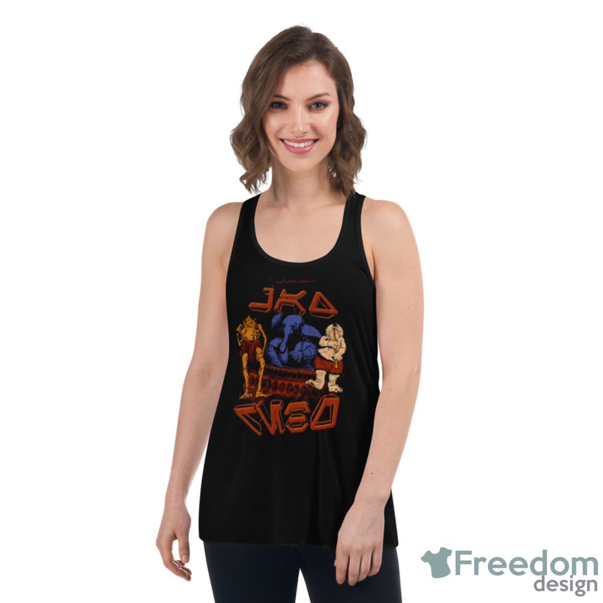 Max Rebo Band Ode To A Radioactive Ruin Shirt - Womens Flowy Racerback Tank Max Rebo Band Ode To A Radioactive Ruin Shirt - Womens Flowy Racerback Tank