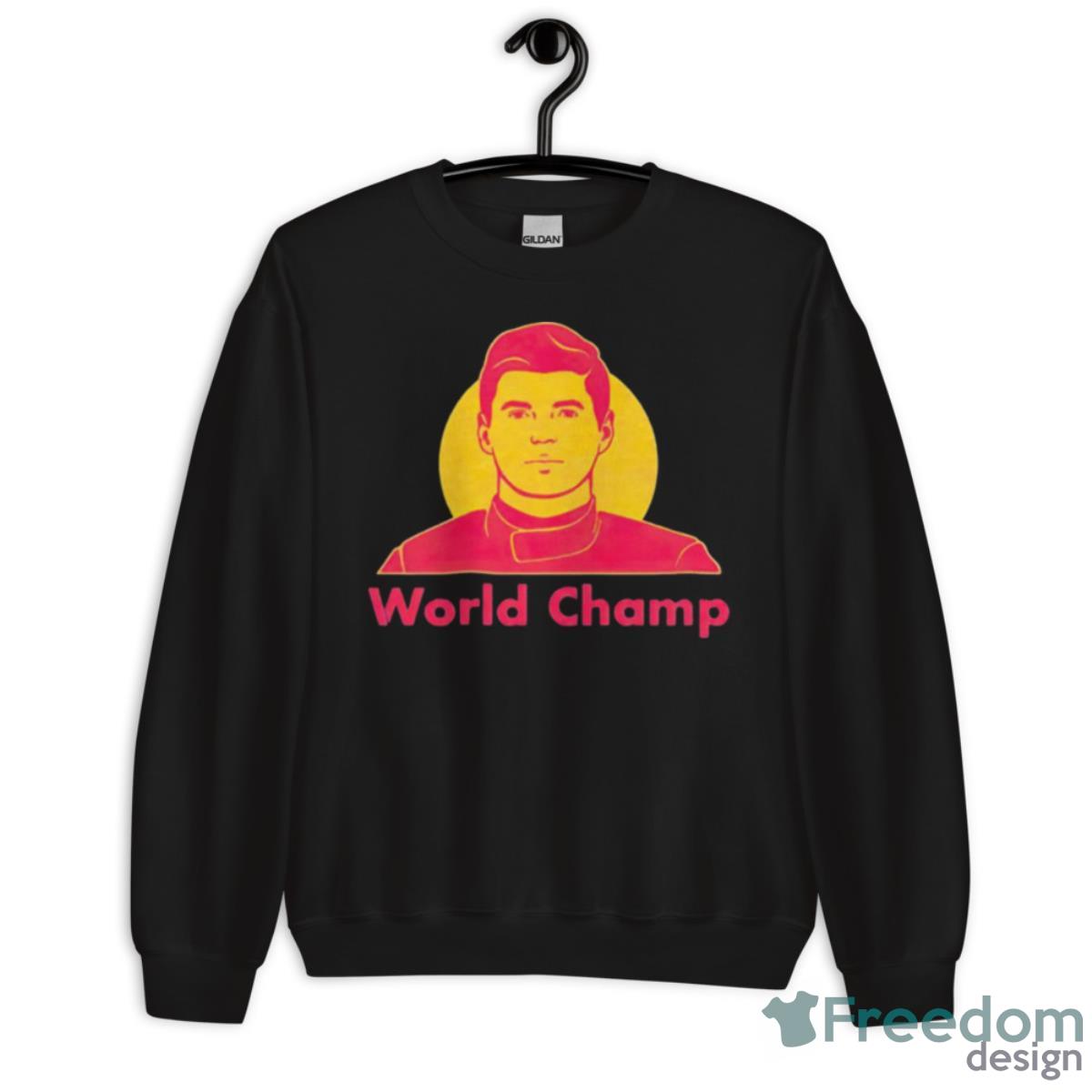 Max Verstappen World Champ 2023 Shirt - Unisex Crewneck Sweatshirt Max Verstappen World Champ 2023 Shirt - Unisex Crewneck Sweatshirt
