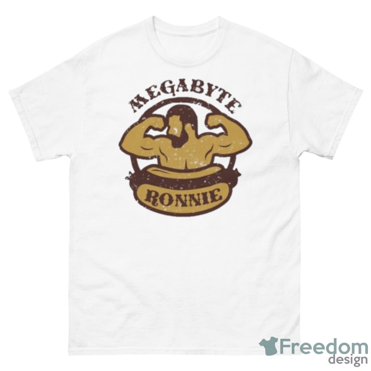 Megabyte Ronnie Shirt - 500 Men’s Classic Tee Gildan