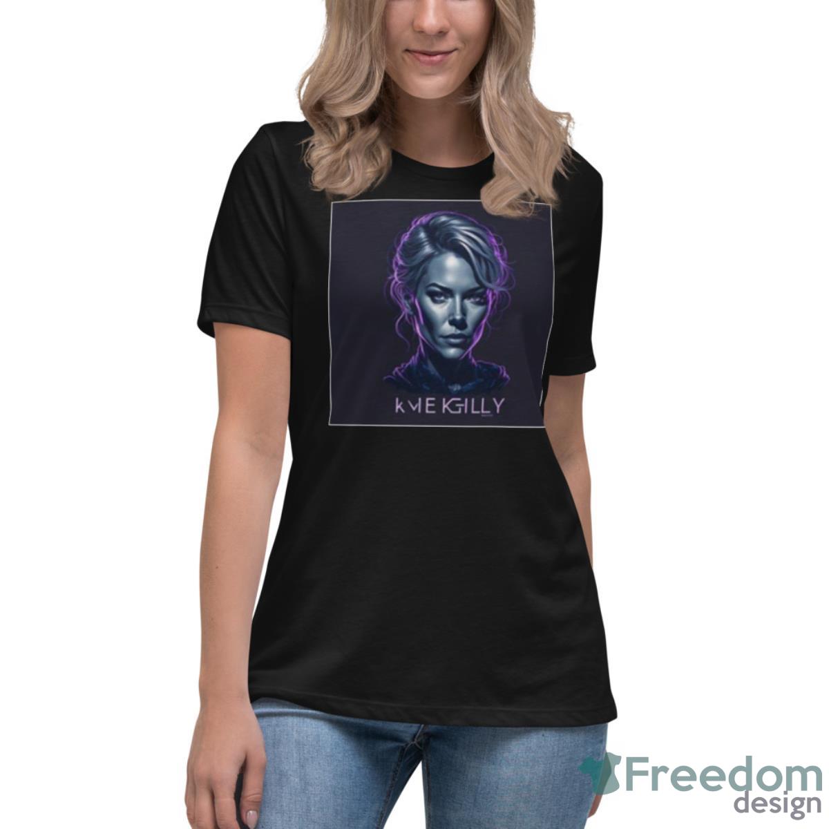 Megyn Kelly Graphic Shirt - Womens Relaxed Short Sleeve Jersey Tee Megyn Kelly Graphic Shirt - Womens Relaxed Short Sleeve Jersey Tee