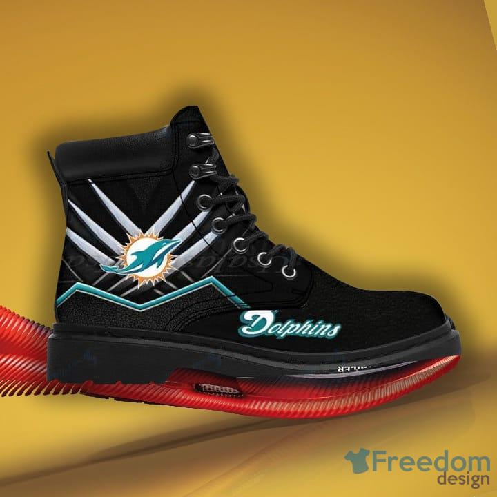 Miami Dolphins American Football Team Timberland Boots For Fans - Miami Dolphins American Football Team Timberland Boots