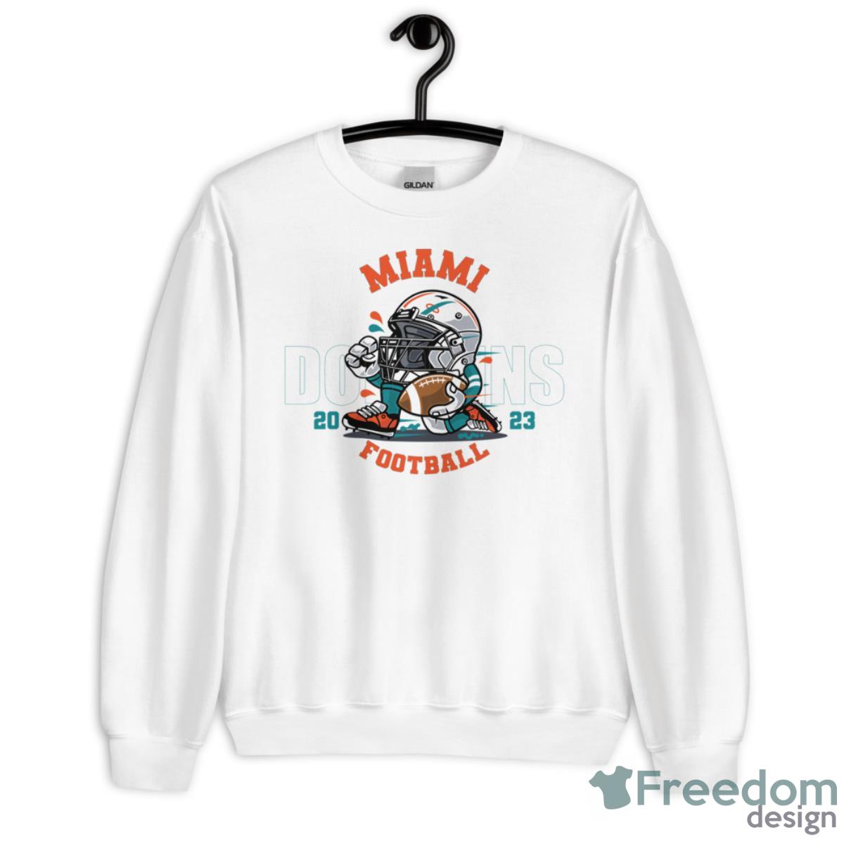 Miami Dolphins Football T-Shirt Hoodie Sweatshirt - Unisex Crewneck Sweatshirt-7 Miami Dolphins Football T-Shirt Hoodie Sweatshirt - Unisex Crewneck Sweatshirt-7