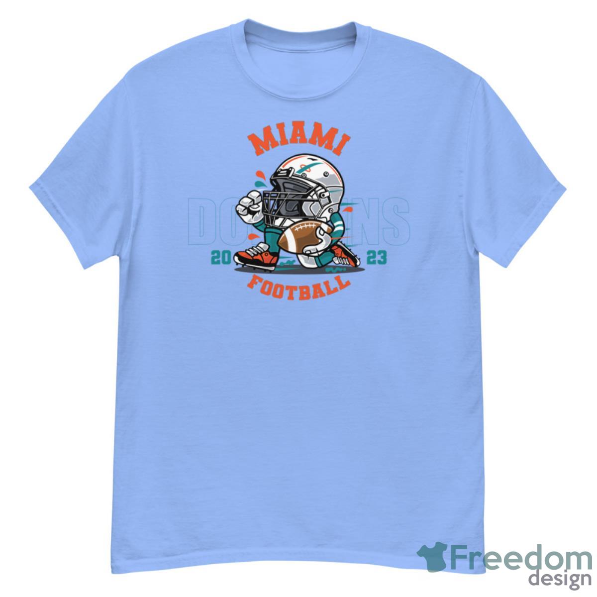 Miami Dolphins Football T-Shirt Hoodie Sweatshirt - G500 Men’s Classic T-Shirt-13