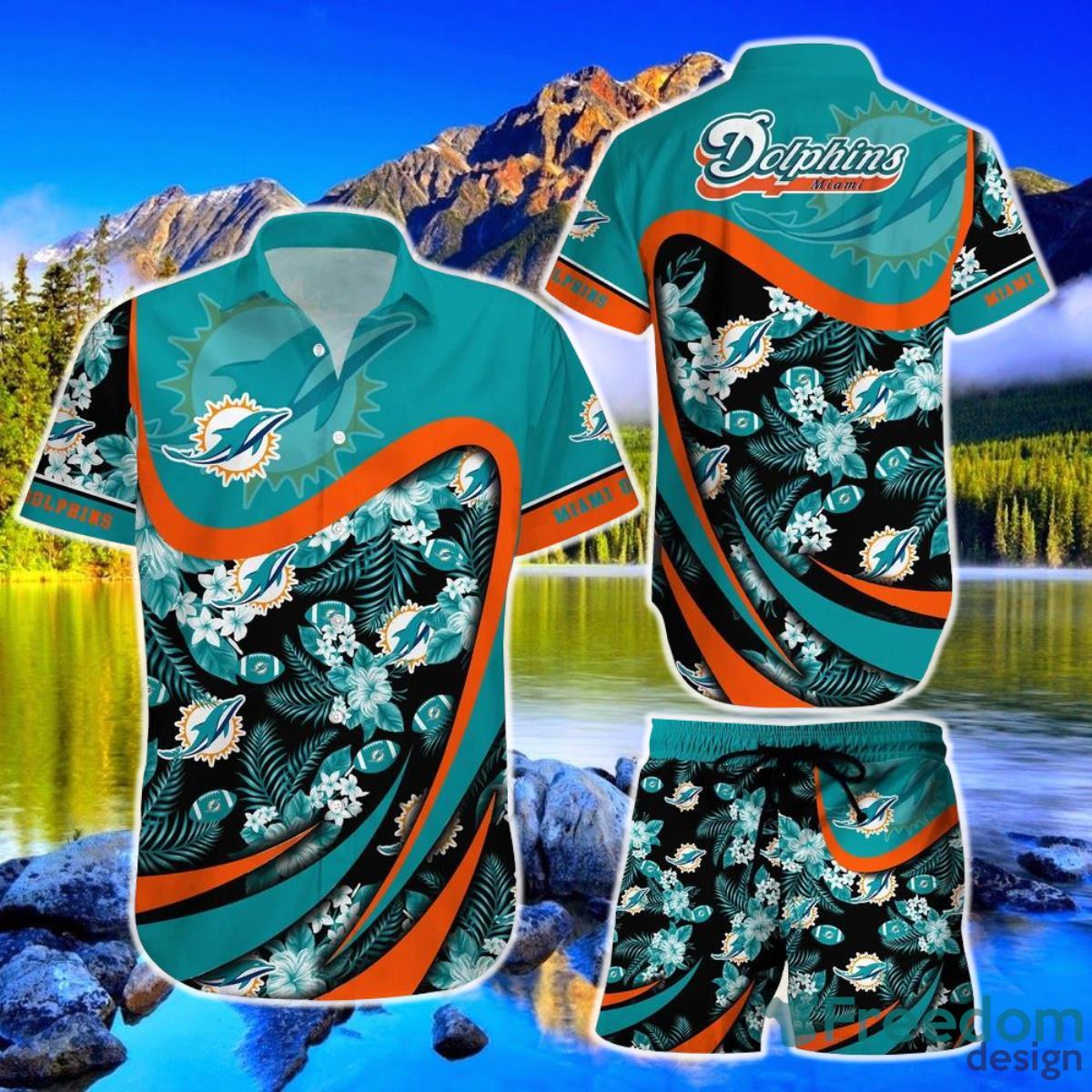 Miami Dolphins 2023 Hawaiian Shirt & Short