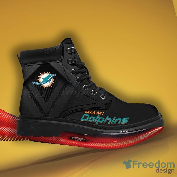 Miami Dolphins Timberland Boots For Fans Men - Miami Dolphins Timberland Boots