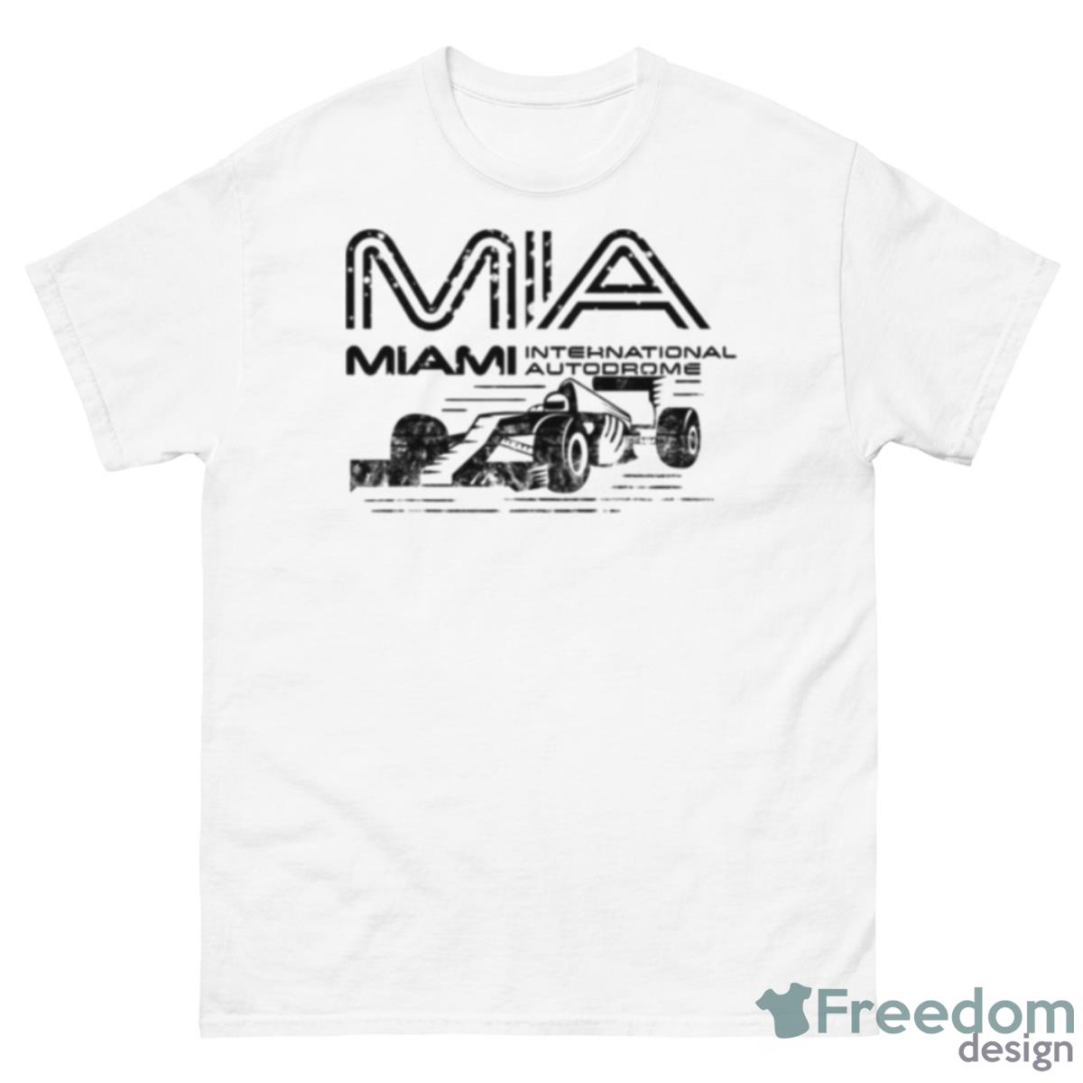 Miami Grand Prix F1 Formula One International Autodrome Shirt - 500 Men’s Classic Tee Gildan