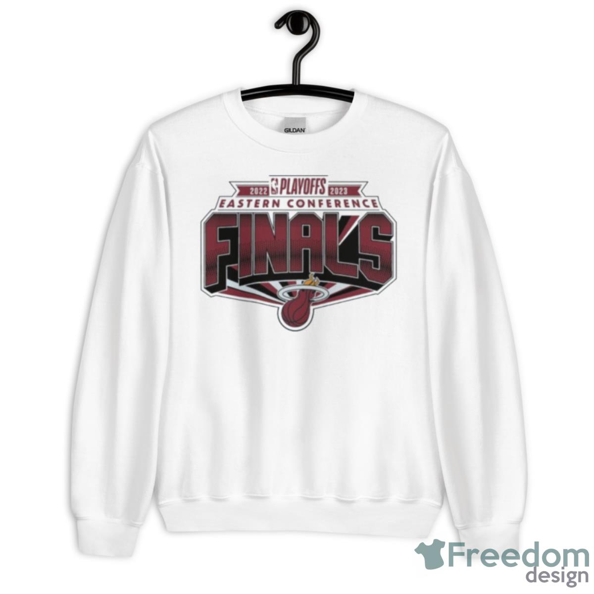 Miami Heat 2023 Eastern Conference Finals Shirt - Unisex Heavy Blend Crewneck Sweatshirt
