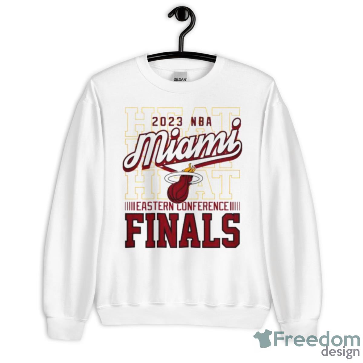 Miami HEAT Sportiqe 2023 NBA Eastern Conference Finals Shirt - Unisex Heavy Blend Crewneck Sweatshirt