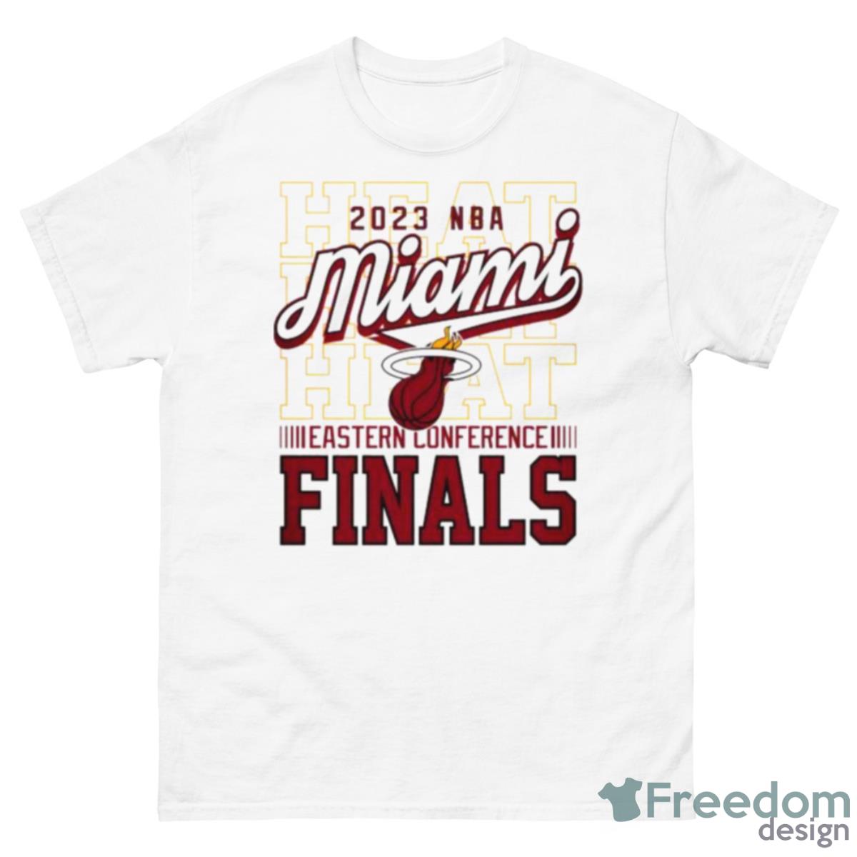 Miami HEAT Sportiqe 2023 NBA Eastern Conference Finals Shirt - 500 Men’s Classic Tee Gildan