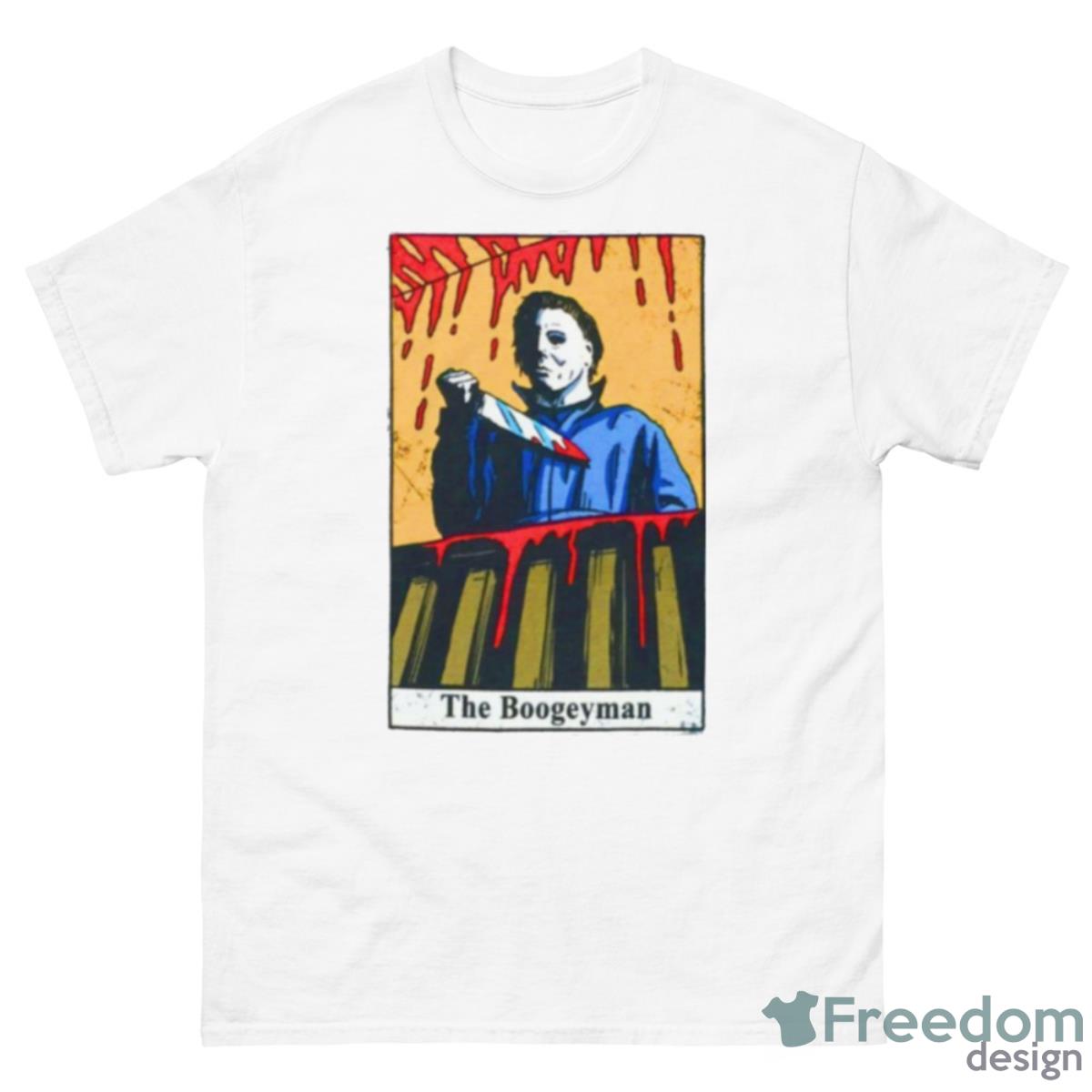 Michael Myers Halloween Tarot Card Boogeyman Horror Movie Shirt - 500 Men’s Classic Tee Gildan