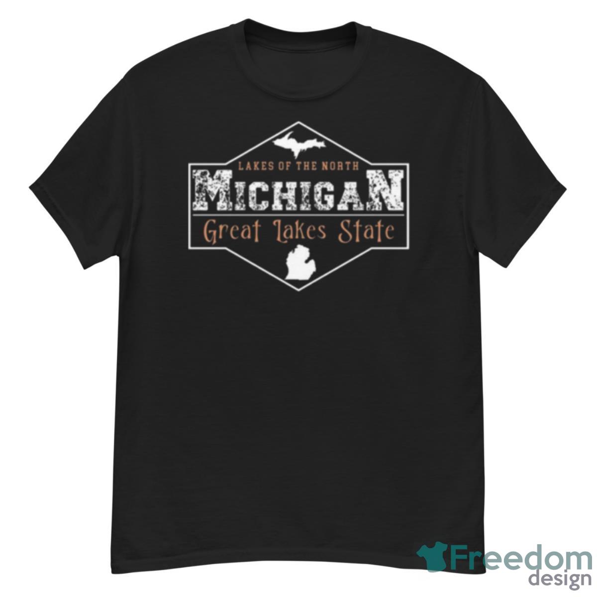 Michigan Lakes Of The North Shirt - G500 Men’s Classic T-Shirt