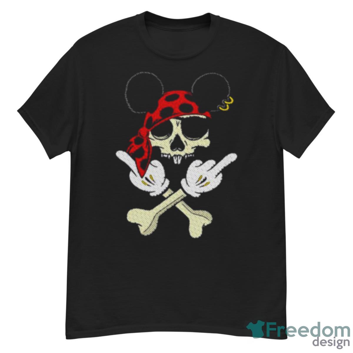 Mickey Middle Finger The Legend Of Black Ears Shirt - G500 Men’s Classic T-Shirt