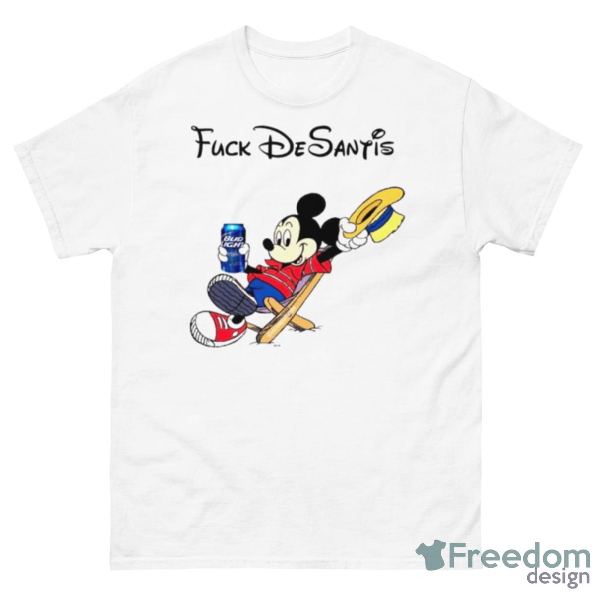 Mickey Mouse Fuck DeSantis Shirt - 500 Men’s Classic Tee Gildan