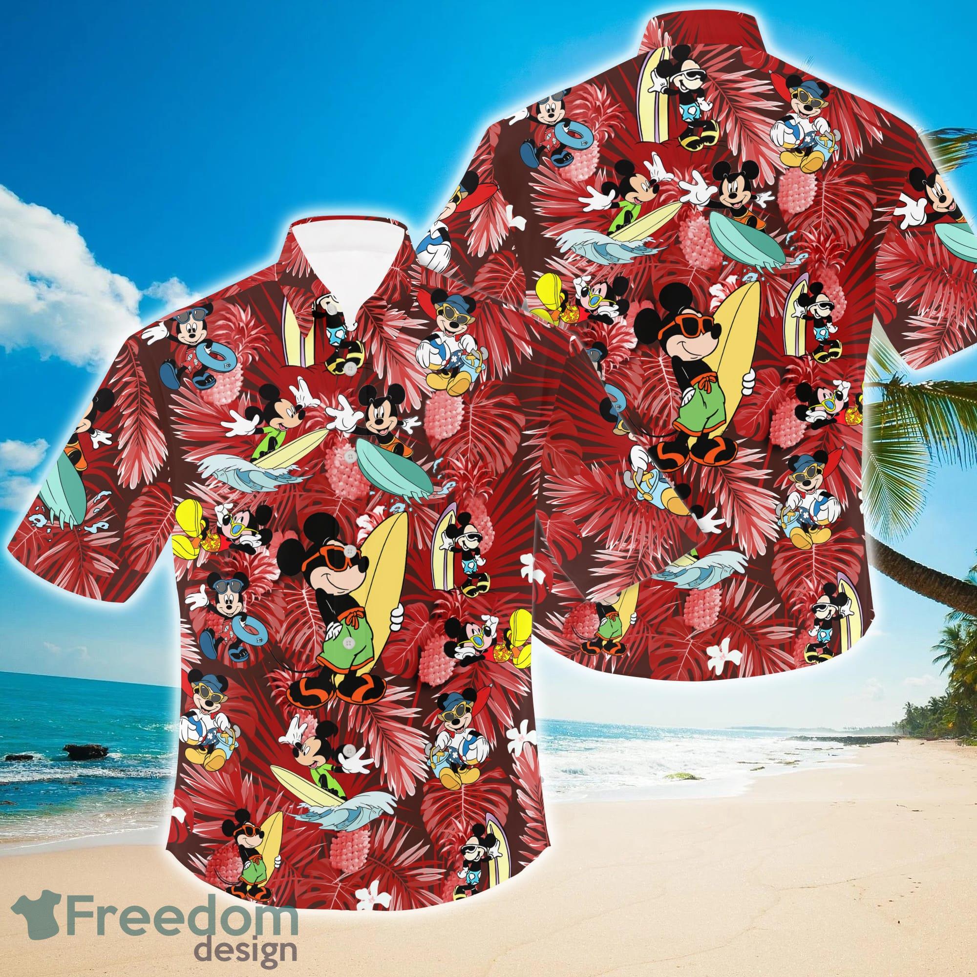 Mickey Mouse Disney Hawaiian Beach Shirt
