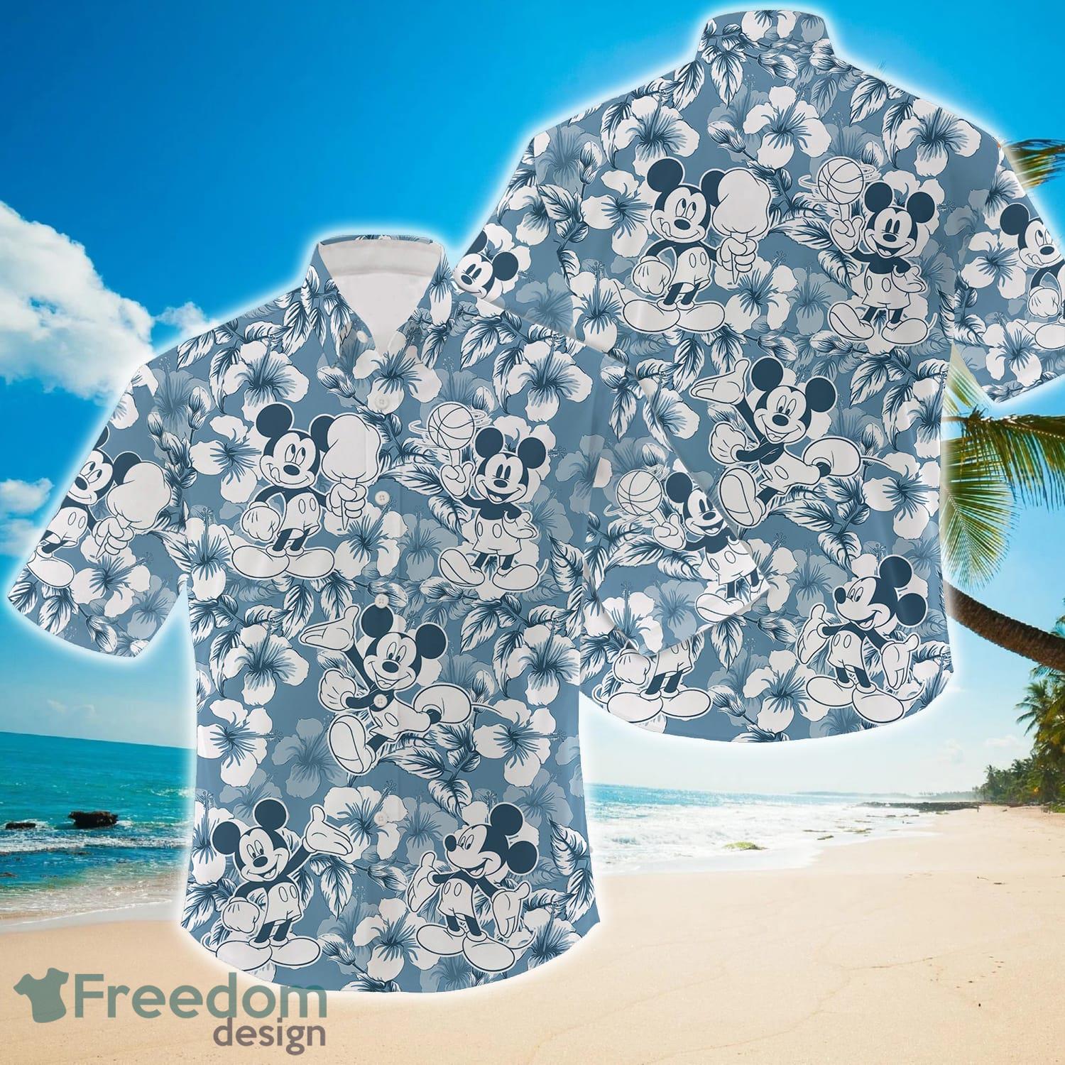 Mickey Mouse Tropical Hawaiian Shirt Product Photo 1