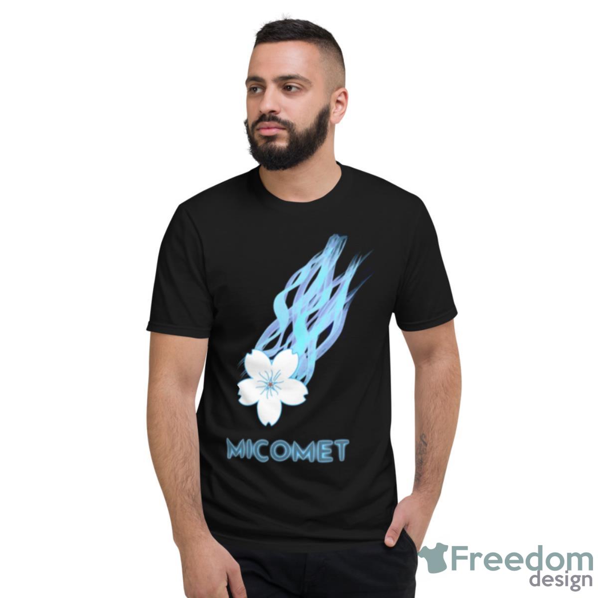 Micomet Blue Hololive Shirt - Short Sleeve T-Shirt