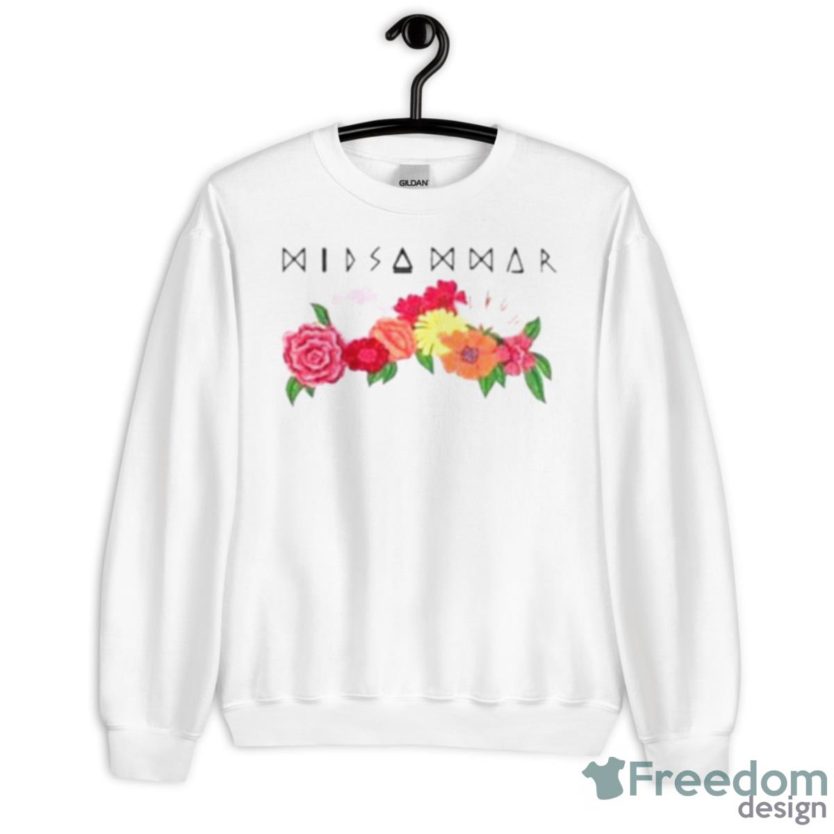 Midsommar Movie Flowers Shirt - Unisex Heavy Blend Crewneck Sweatshirt